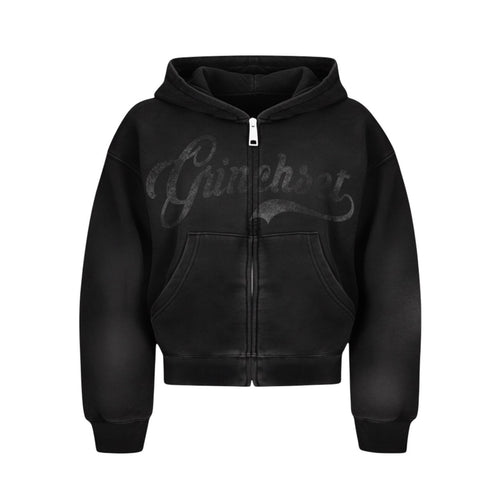 Acid Wash Grinchset Zip Up Hoodie