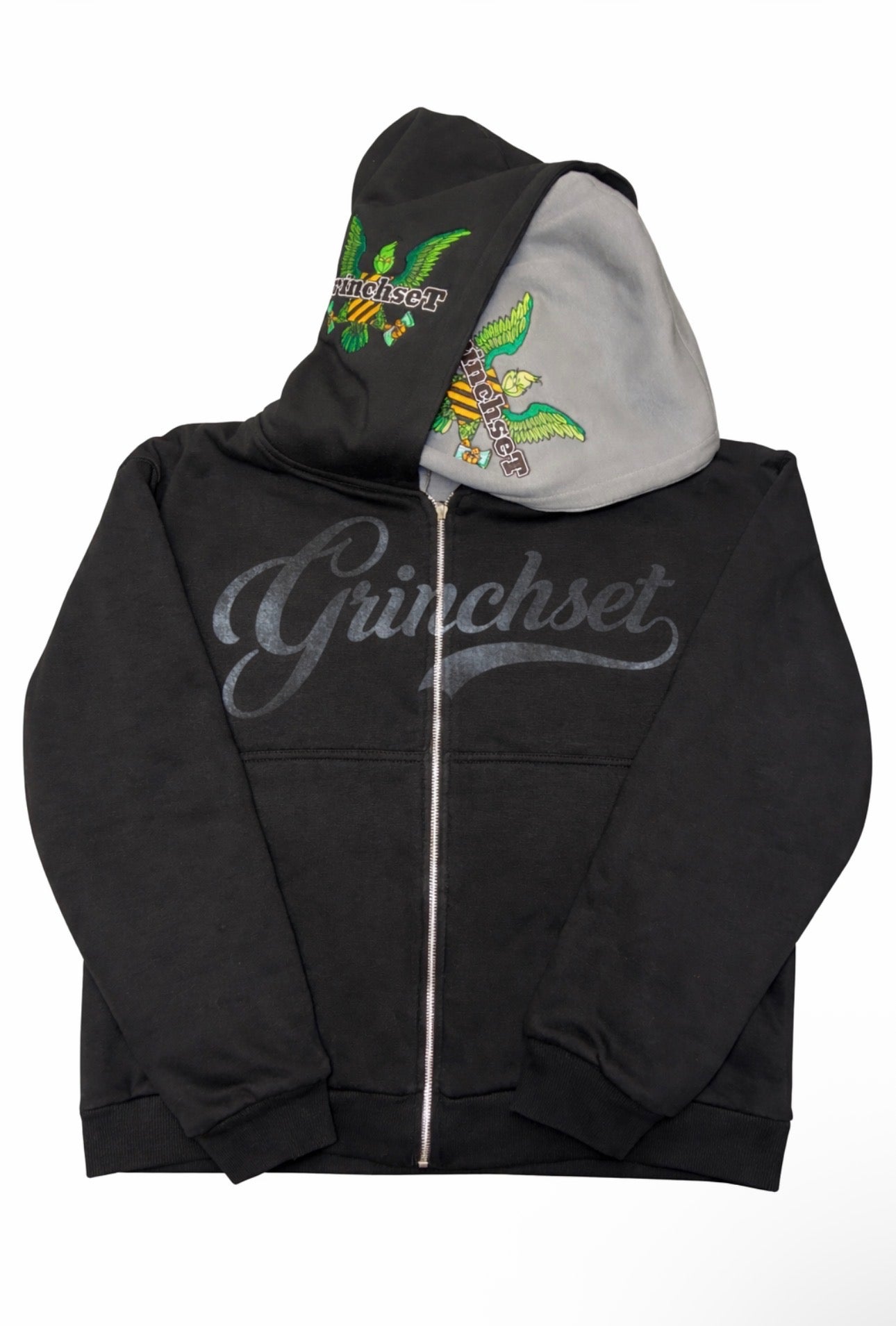 Double Hooded Grinchset Hoodie