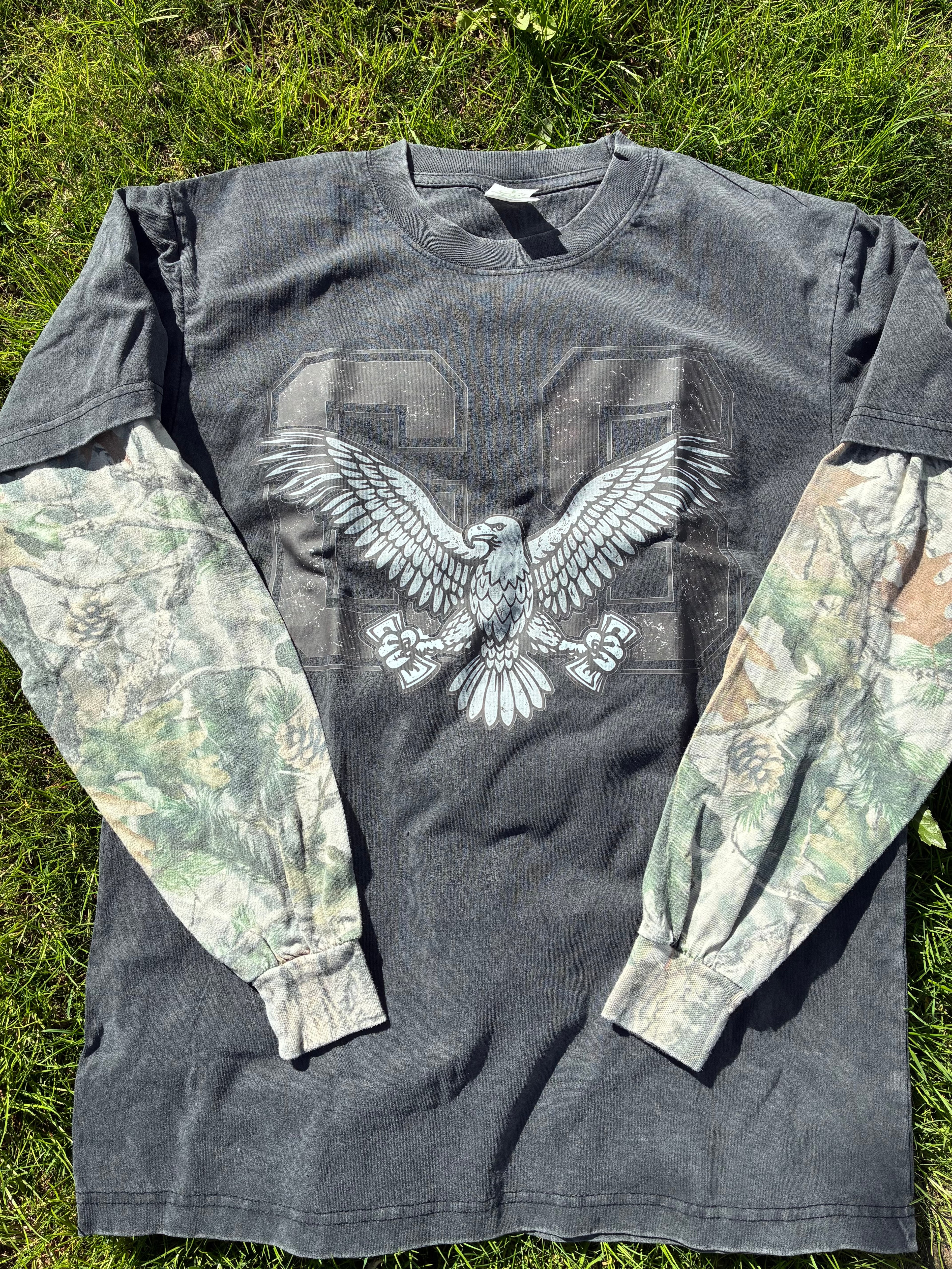 GSET CAMO SLEEVE SHIRT