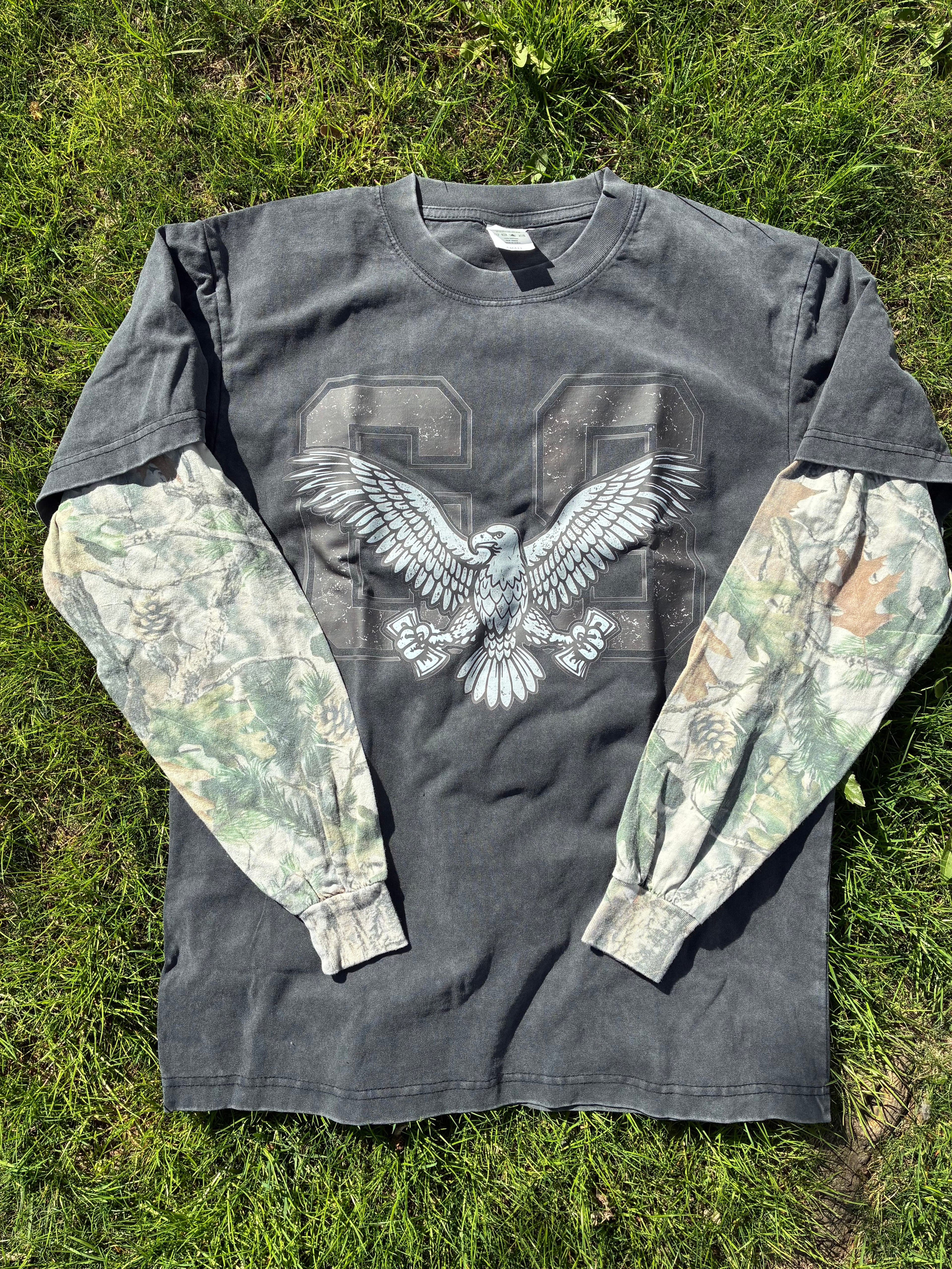 GSET CAMO SLEEVE SHIRT