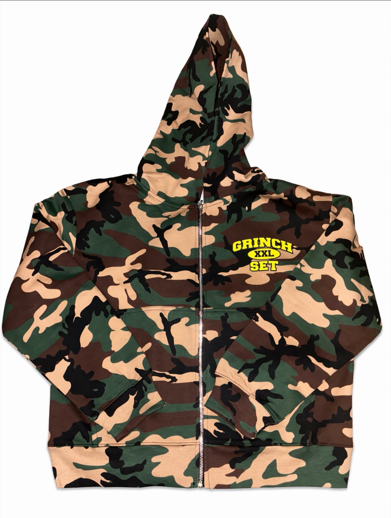Grinch (XXL) Set Camo Hoodie