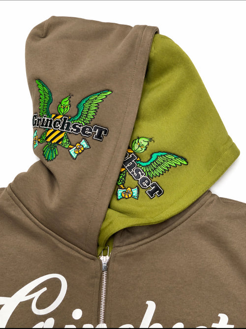 Double Hooded Grinchset Hoodie